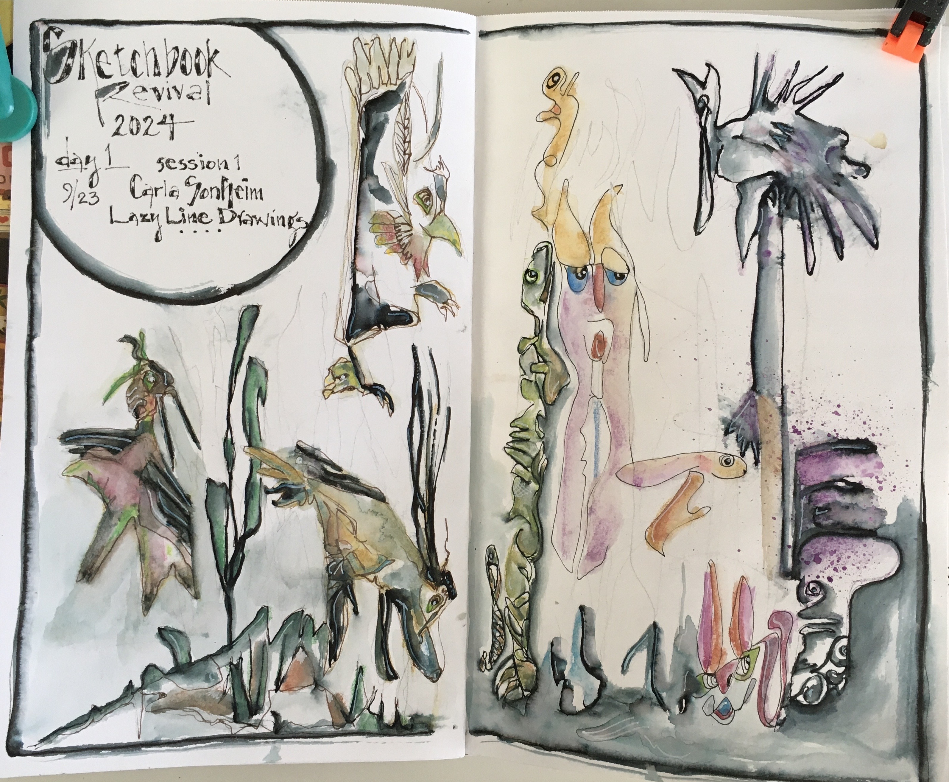 Sketchbook Revival 2024! 15 Days of Priceless Fun – a curious nature